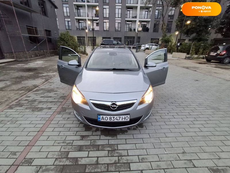 Opel Astra, 2010, Бензин, 1.4 л., 100 тис. км, Хетчбек, Сірий, Ужгород Cars-Pr-62068 фото