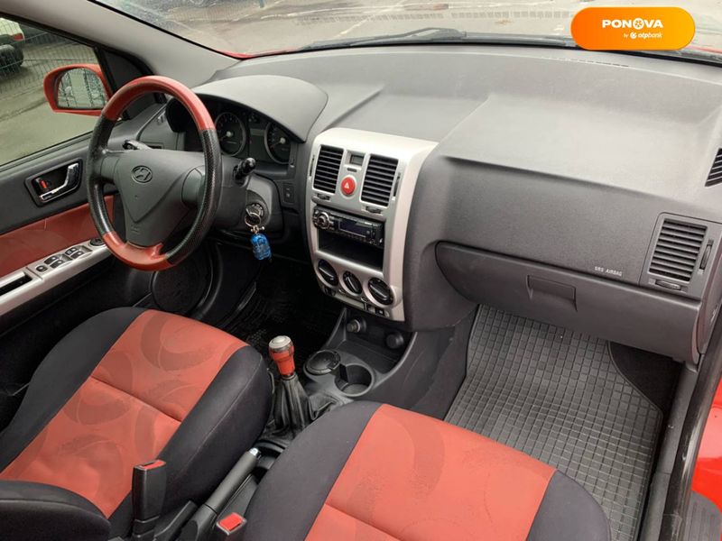 Hyundai Getz, 2008, Бензин, 1.4 л., 150 тис. км, Хетчбек, Червоний, Київ 16507 фото