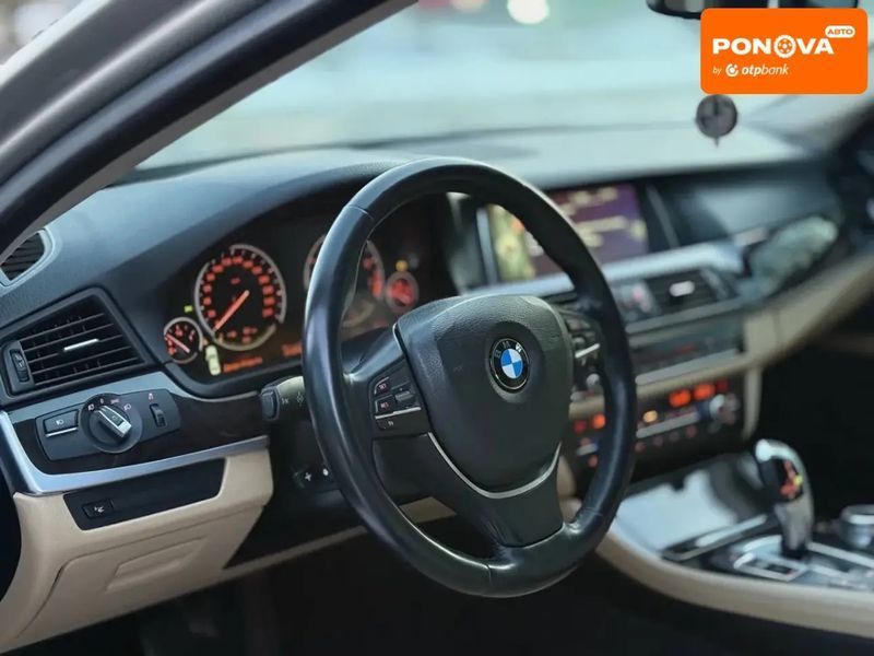 BMW 5 Series, 2014 р., Бензин, 254 тис. км, Седан, Сірий, Дніпро (Дніпропетровськ) AT-10409181 фото