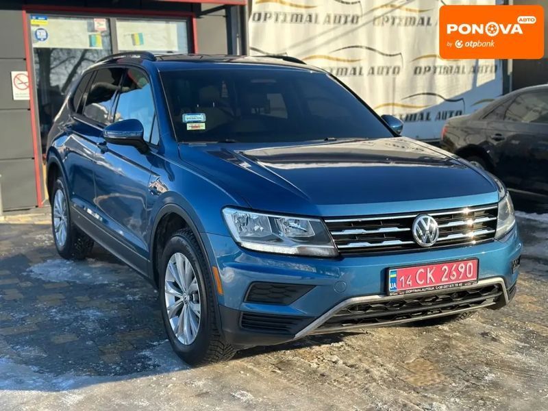 Volkswagen Tiguan, 2020 г., Бензин, 81 тыс. км, Внедорожник / Кроссовер, Синий, Львов AT-10409076 фото