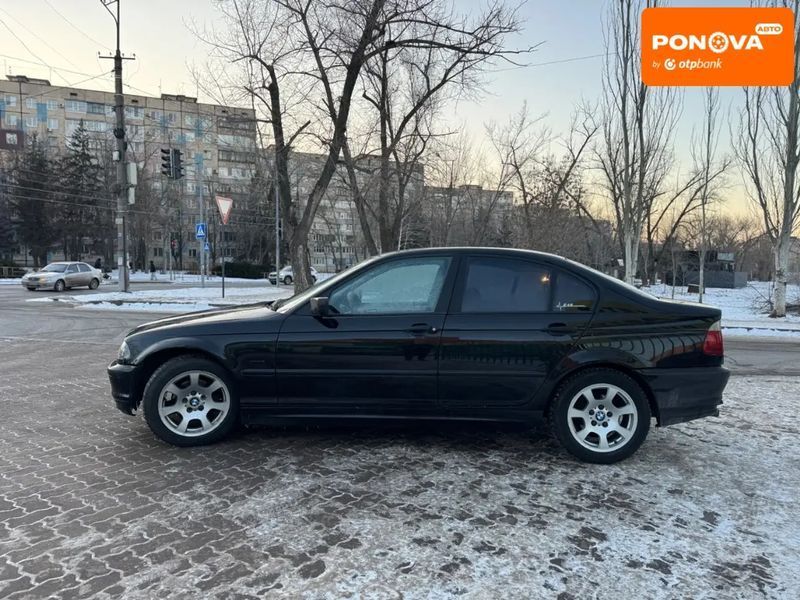 BMW 3 Series, 2001 г., Бензин, 290 тыс. км, Седан, Чорный, Кривой Рог AT-10407436 фото