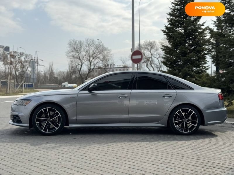 Audi A6, 2016, Бензин, 3 л., 123 тис. км, Седан, Сірий, Одеса 46406 фото
