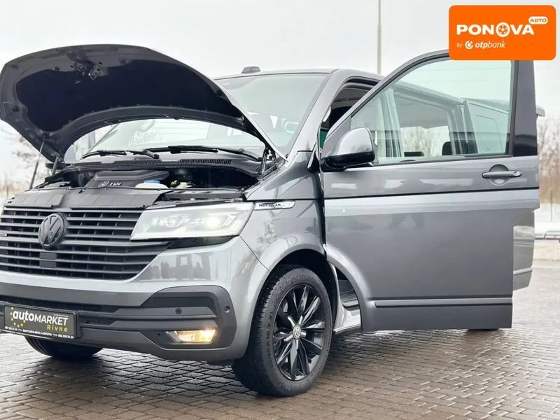 Volkswagen Multivan, 2020 р., Дизель, 235 тис. км, Мінівен, Сірий, Рівне AT-10409510 фото