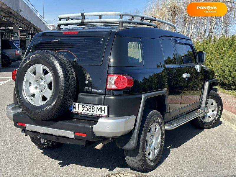 Toyota FJ Cruiser, 2008, Газ пропан-бутан / Бензин, 4 л., 187 тыс. км, Внедорожник / Кроссовер, Чорный, Киев 31697 фото