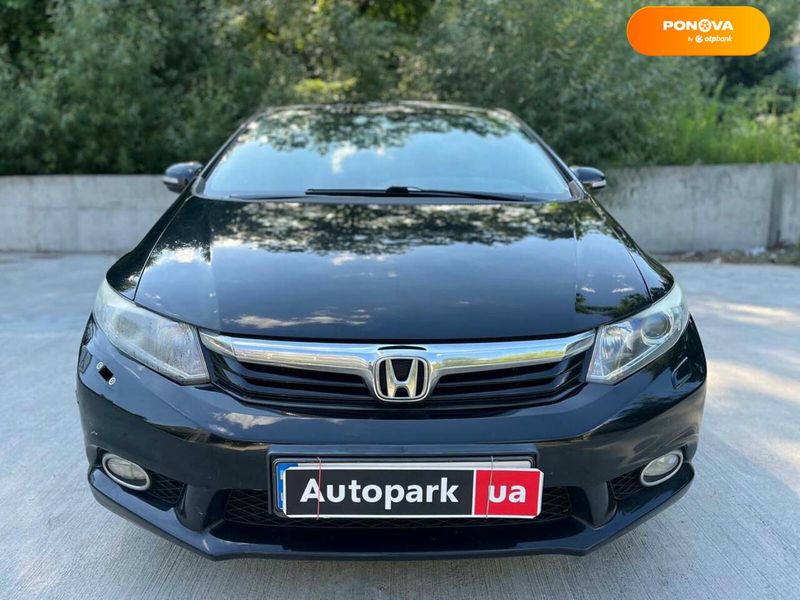 Honda Civic, 2012, Газ пропан-бутан / Бензин, 1.8 л., 138 тис. км, Седан, Чорний, Київ 101871 фото