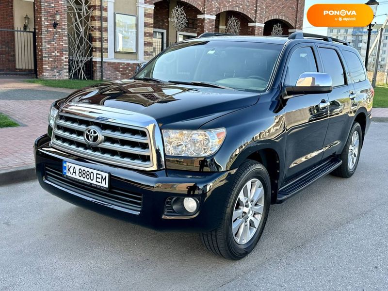 Toyota Sequoia, 2013, Газ пропан-бутан / Бензин, 5.7 л., 290 тис. км, Позашляховик / Кросовер, Чорний, Київ Cars-Pr-54136 фото