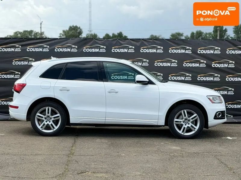 Audi Q5, 2014 р., Бензин, 130 тис. км, Позашляховик / Кросовер, Білий, Київ AT-10418369 фото