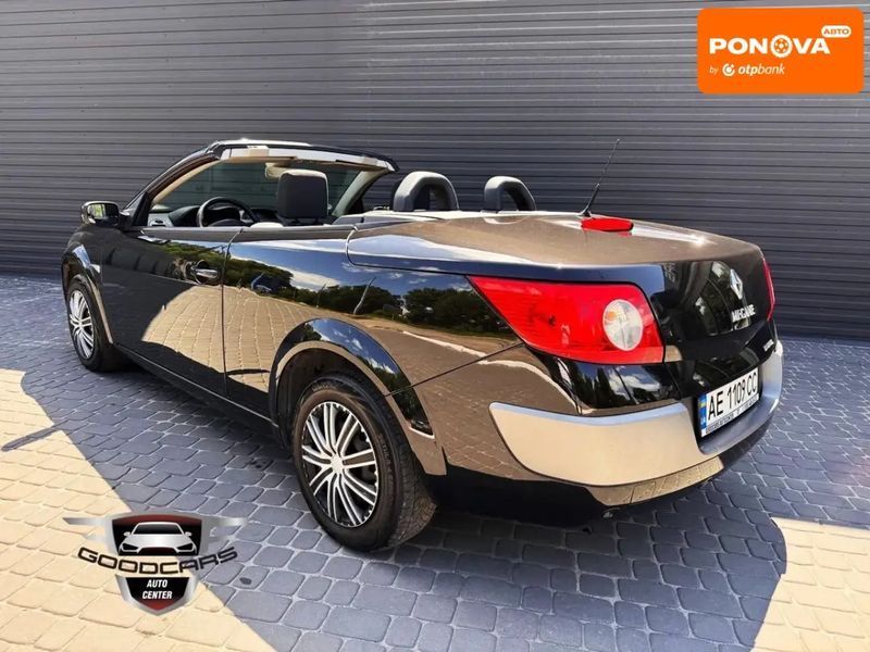 Renault Megane, 2006 р., Бензин, 245 тис. км, Кабріолет, Чорний, Кам'янське (Дніпродзержинськ) AT-10400244 фото