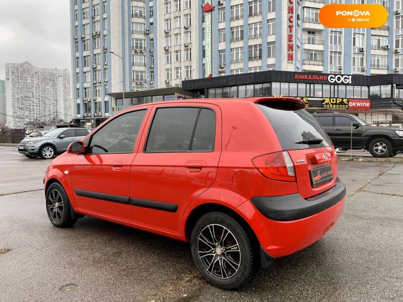 Hyundai Getz, 2008, Бензин, 1.4 л., 150 тис. км, Хетчбек, Червоний, Київ 16507 фото
