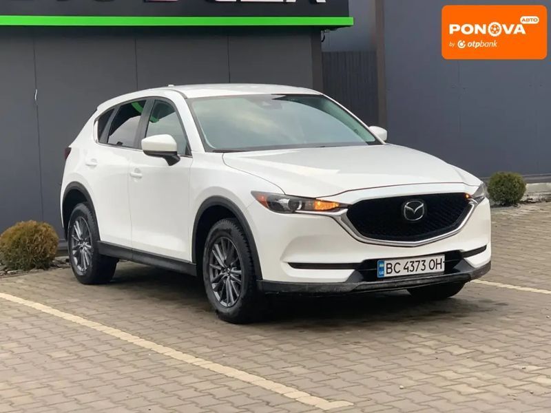 Mazda CX-5, 2019 р., Бензин, 97 тис. км, Позашляховик / Кросовер, Білий, Львів AT-10407711 фото
