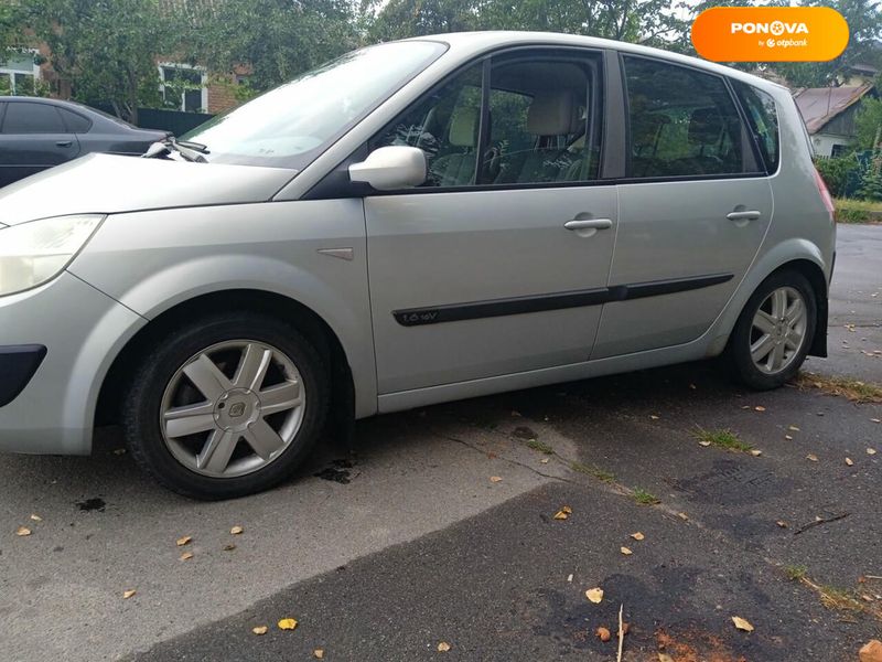 Renault Scenic, 2004, Бензин, 1.6 л., 212 тис. км, Мінівен, Сірий, Вінниця Cars-Pr-66634 фото