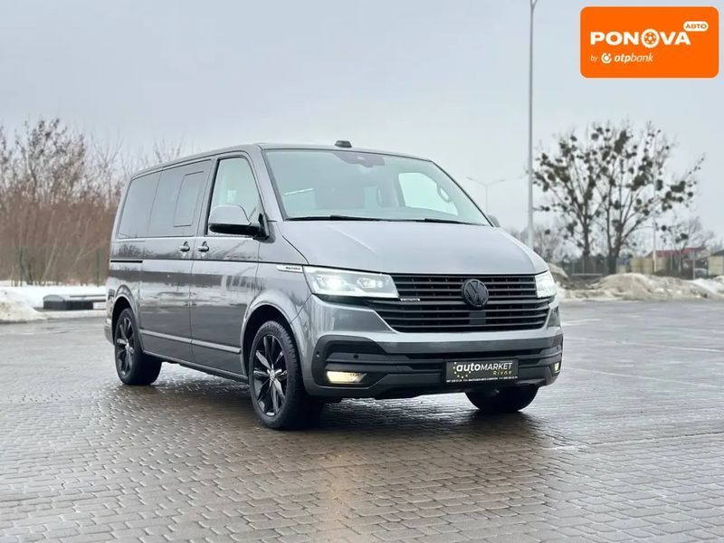 Volkswagen Multivan, 2020 р., Дизель, 235 тис. км, Мінівен, Сірий, Рівне AT-10409510 фото