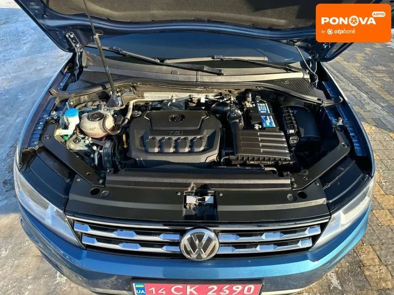 Volkswagen Tiguan, 2020 г., Бензин, 81 тыс. км, Внедорожник / Кроссовер, Синий, Львов AT-10409076 фото