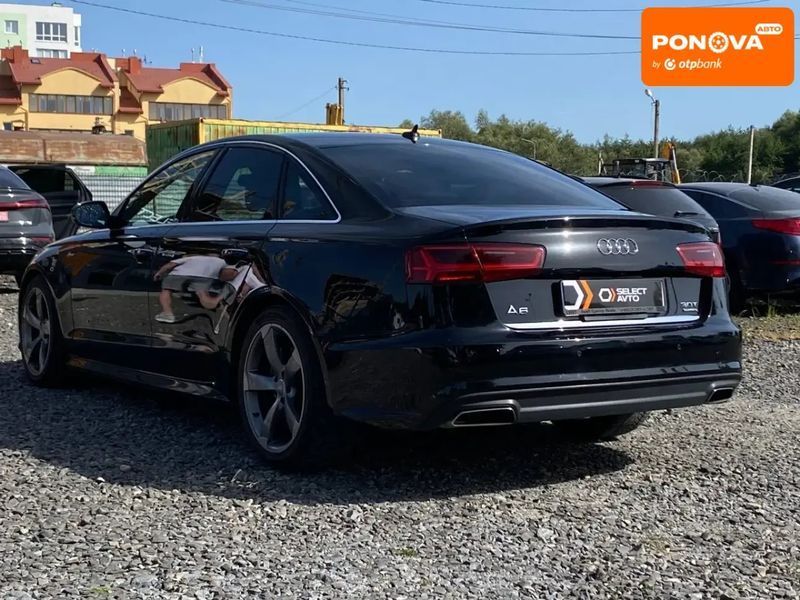 Audi A6, 2016 р., Бензин, 117 тис. км, Седан, Чорний, Львів AT-10400444 фото