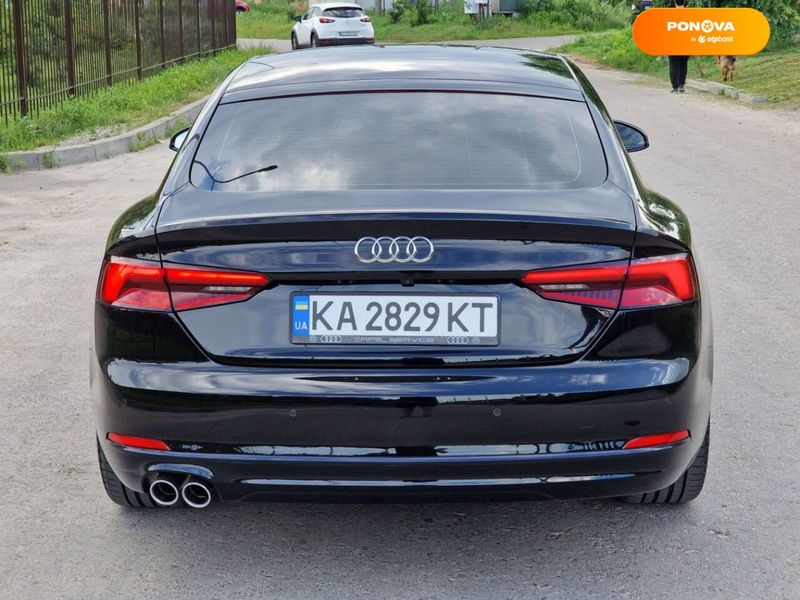 Audi A5, 2017, Дизель, 1.97 л., 144 тыс. км, Лифтбек, Чорный, Бровари Cars-Pr-65448 фото