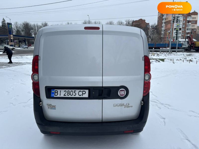 Fiat Doblo, 2012, Дизель, 1.6 л., 293 тис. км, Мінівен, Сірий, Полтава 11984 фото