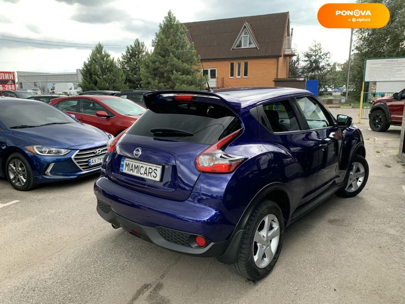 Nissan Juke, 2019, Бензин, 1.6 л., 56 тис. км, Позашляховик / Кросовер, Синій, Харків 103451 фото