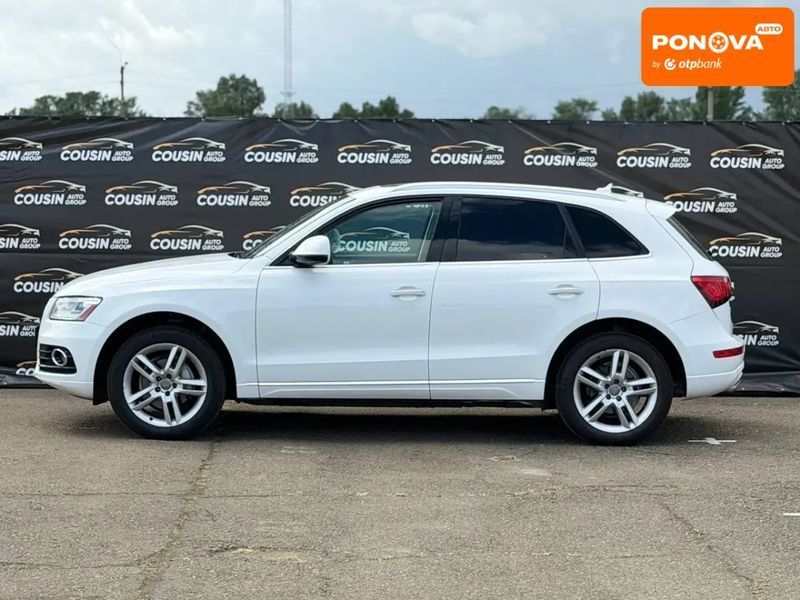 Audi Q5, 2014 р., Бензин, 130 тис. км, Позашляховик / Кросовер, Білий, Київ AT-10418369 фото