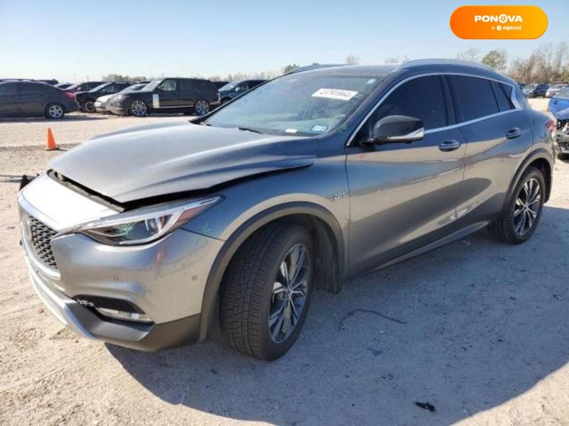 Infiniti QX30, 2018, Бензин, 1.99 л., 80 тис. км, Позашляховик / Кросовер, Сірий, Львів Cars-Pr-67513 фото