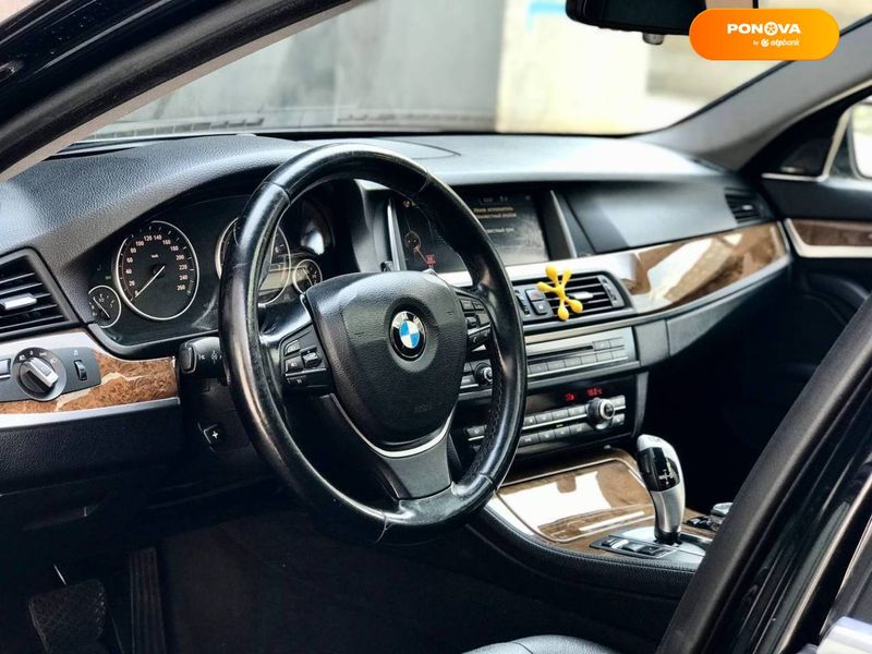 BMW 5 Series, 2016, Бензин, 2 л., 126 тис. км, Седан, Чорний, Київ 109875 фото