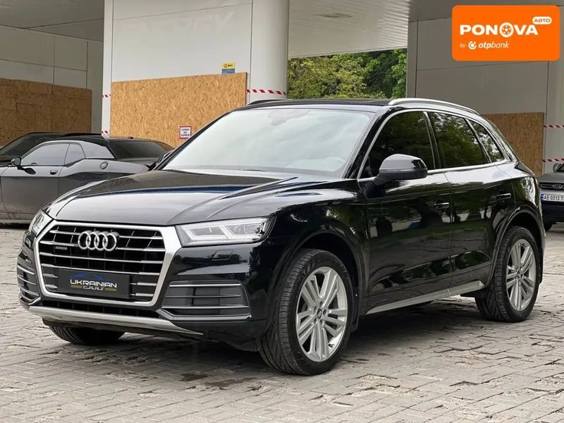 Audi Q5, 2018 р., Бензин, 70 тис. км, Позашляховик / Кросовер, Чорний, Дніпро (Дніпропетровськ) AT-10418071 фото