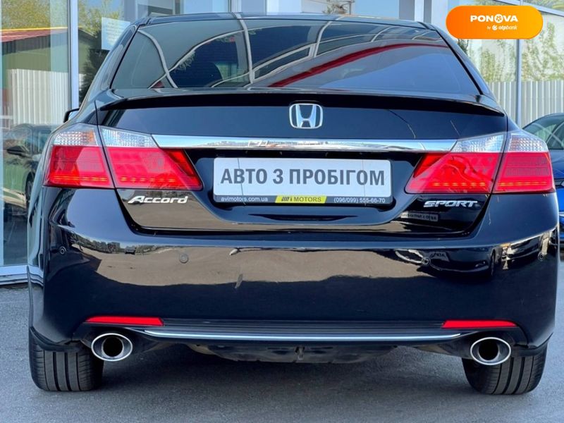 Honda Accord, 2013, Газ пропан-бутан / Бензин, 2.36 л., 130 тис. км, Седан, Чорний, Київ 42719 фото