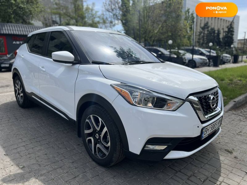 Nissan Kicks, 2020, Бензин, 1.6 л., 40 тис. км, Позашляховик / Кросовер, Білий, Одеса Cars-Pr-61670 фото