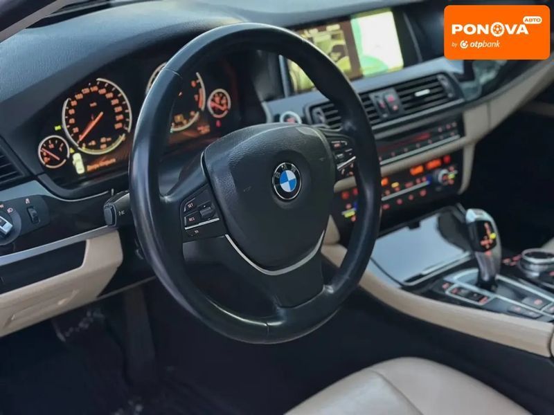 BMW 5 Series, 2014 р., Бензин, 254 тис. км, Седан, Сірий, Дніпро (Дніпропетровськ) AT-10409181 фото