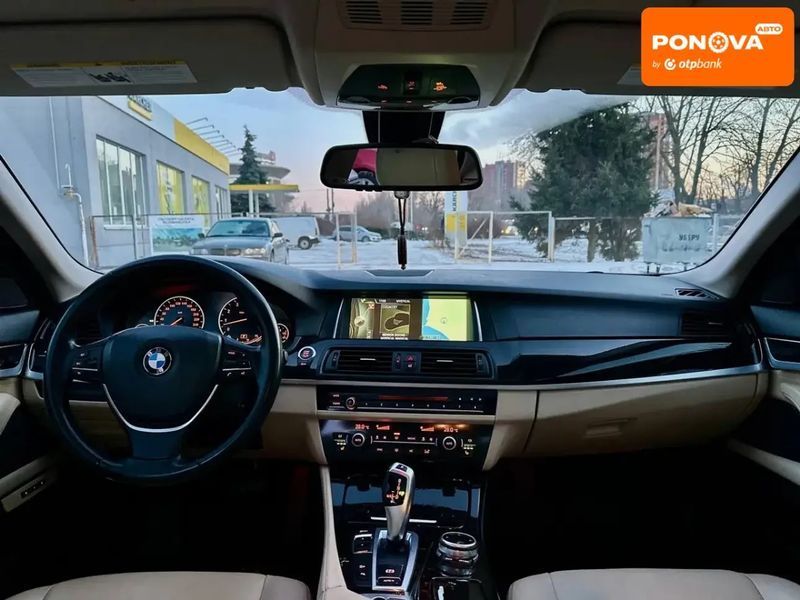 BMW 5 Series, 2014 р., Бензин, 254 тис. км, Седан, Сірий, Дніпро (Дніпропетровськ) AT-10409181 фото