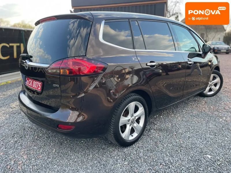 Opel Zafira Tourer, 2013 р., Дизель, 230 тис. км, Мінівен, Коричневий, Дрогобич AT-10401487 фото