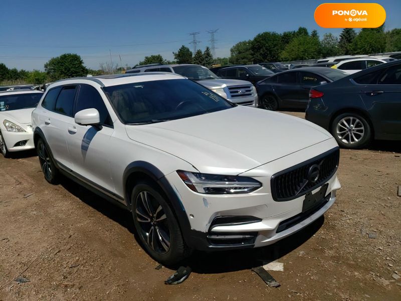 Volvo V90 Cross Country, 2018, Бензин, 2 л., 117 тыс. км, Универсал, Белый, Киев Cars-EU-US-KR-115276 фото