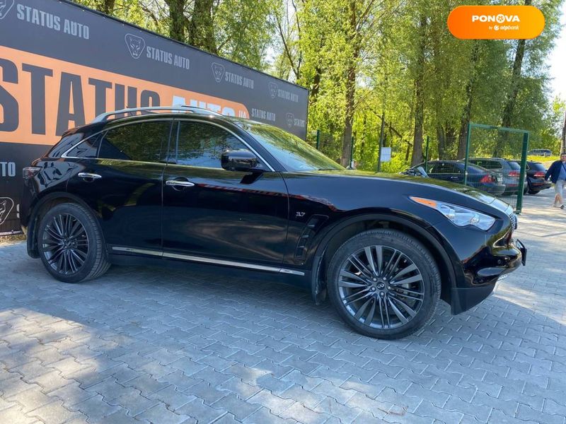 Infiniti QX70, 2016, Газ пропан-бутан / Бензин, 3.7 л., 160 тыс. км, Внедорожник / Кроссовер, Чорный, Хмельницкий 44416 фото