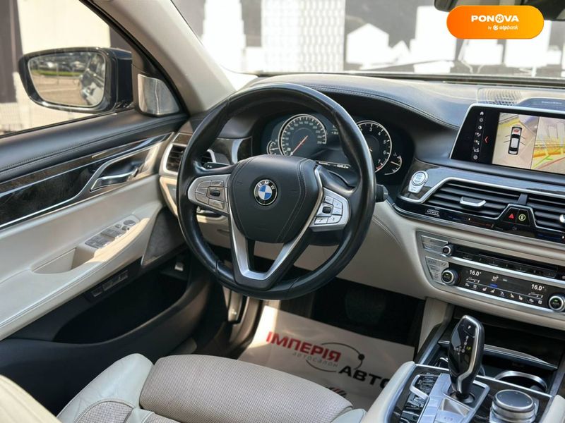 BMW 7 Series, 2015, Бензин, 4.39 л., 203 тыс. км, Седан, Чорный, Киев 97669 фото