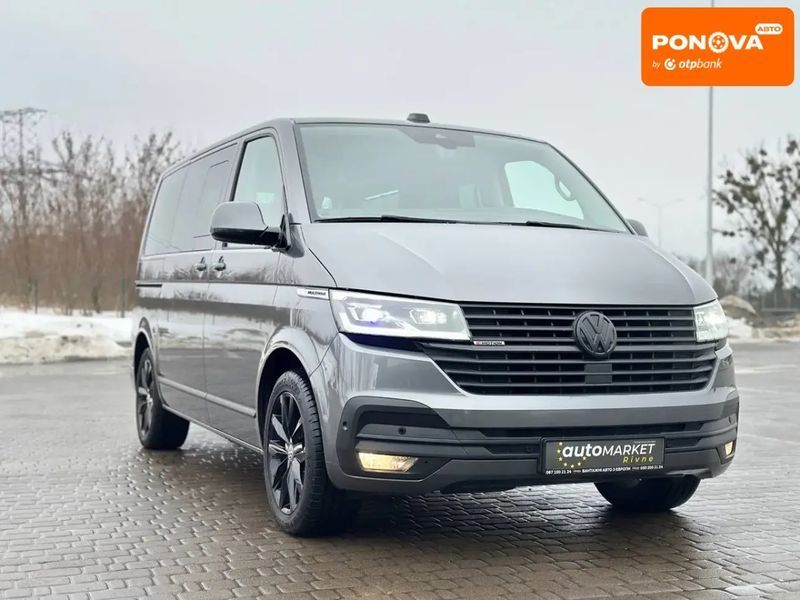 Volkswagen Multivan, 2020 р., Дизель, 235 тис. км, Мінівен, Сірий, Рівне AT-10409510 фото