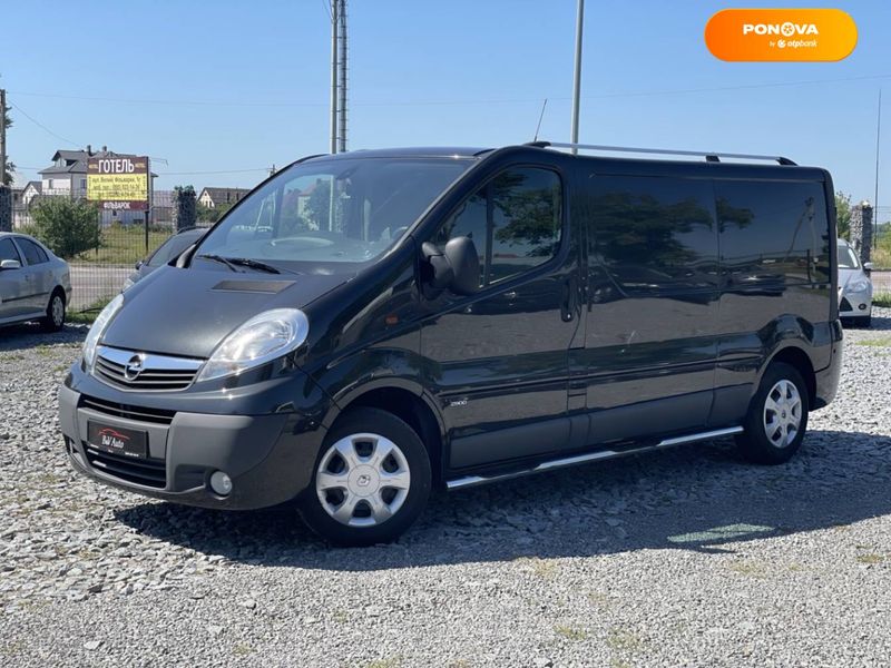 Opel Vivaro, 2014, Дизель, 2 л., 223 тис. км, Вантажний фургон, Чорний, Броди 43692 фото