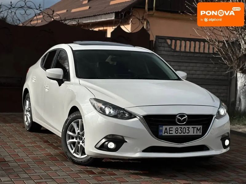 Mazda 3, 2015 г., Бензин, 255 тыс. км, Седан, Белый, Днепр (Днепропетровск) AT-10415314 фото