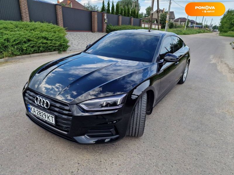 Audi A5, 2017, Дизель, 1.97 л., 144 тис. км, Ліфтбек, Чорний, Бровари Cars-Pr-65448 фото