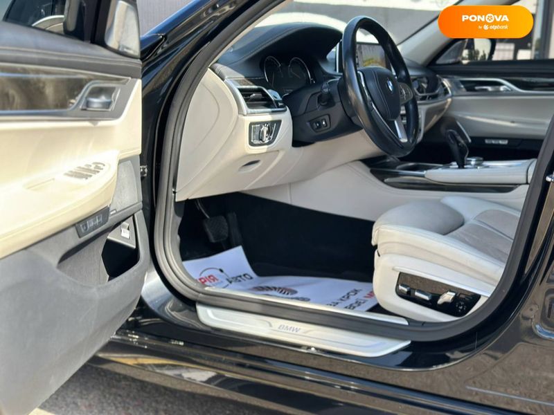 BMW 7 Series, 2015, Бензин, 4.39 л., 203 тис. км, Седан, Чорний, Київ 97669 фото