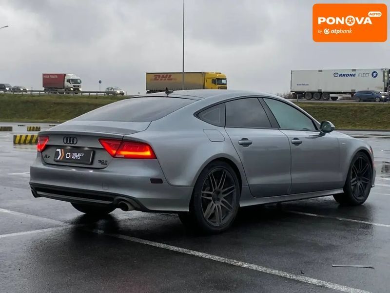 Audi A7 Sportback, 2013 р., Бензин, 161 тис. км, Седан, Сірий, Львів AT-10406179 фото