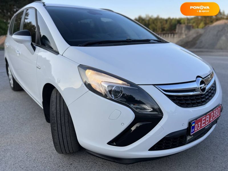 Opel Zafira Tourer, 2014, Газ пропан-бутан / Бензин, 1.6 л., 200 тис. км, Мінівен, Білий, Радивилів Cars-Pr-57474 фото