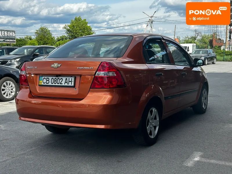 Chevrolet Aveo, 2007 г., Бензин, 234 тыс. км, Седан, Оранжевый, Житомир AT-10418240 фото