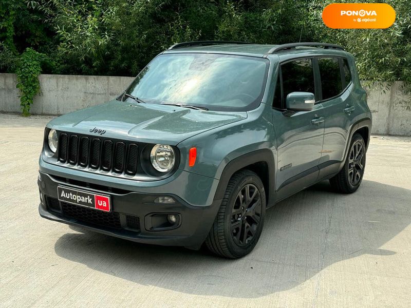 Jeep Renegade, 2018, Бензин, 2.4 л., 77 тис. км, Позашляховик / Кросовер, Сірий, Київ 107048 фото