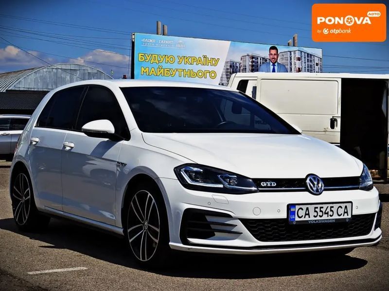 Volkswagen Golf, 2019 г., Дизель, 171 тыс. км, Хетчбек, Белый, Черкассы AT-10417312 фото