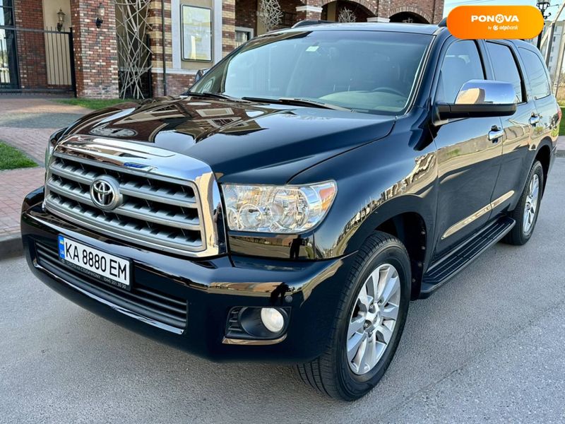 Toyota Sequoia, 2013, Газ пропан-бутан / Бензин, 5.7 л., 290 тис. км, Позашляховик / Кросовер, Чорний, Київ Cars-Pr-54136 фото