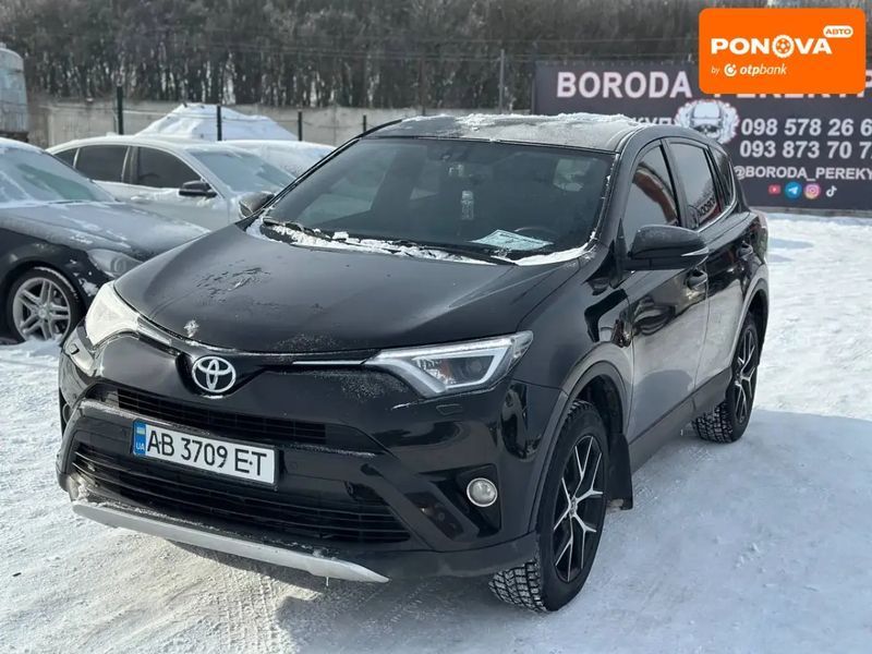 Toyota RAV4, 2016 р., Газ пропан-бутан / Бензин, 160 тис. км, Позашляховик / Кросовер, Чорний, Вінниця AT-10408836 фото