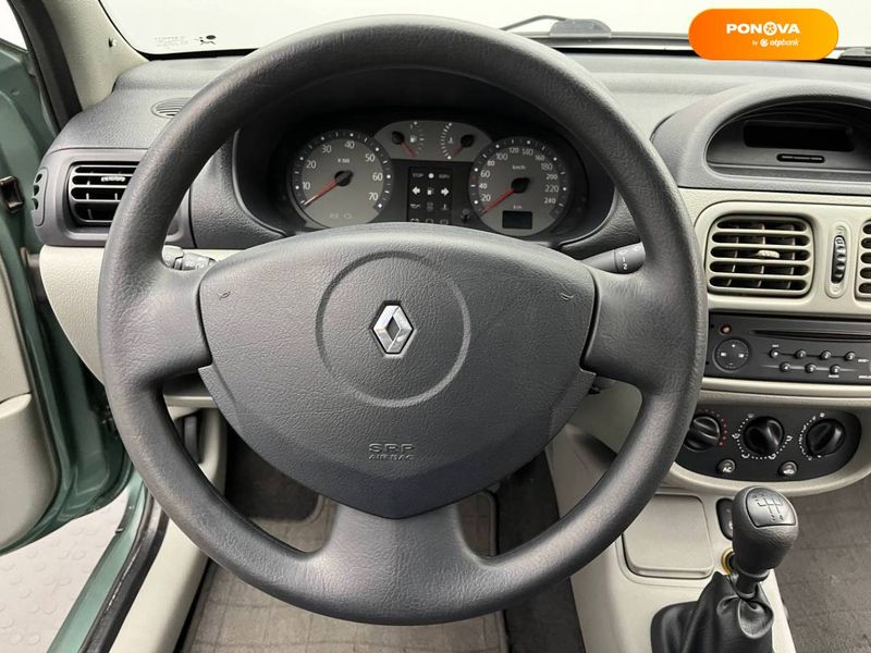 Renault Clio Symbol, 2006, Бензин, 1.4 л., 55 тис. км, Седан, Зелений, Київ 101980 фото