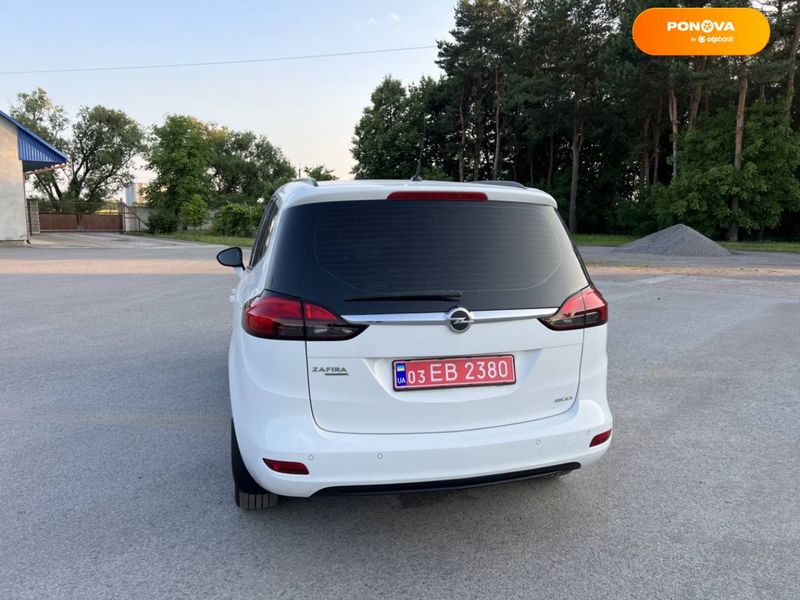 Opel Zafira Tourer, 2014, Газ пропан-бутан / Бензин, 1.6 л., 200 тис. км, Мінівен, Білий, Радивилів Cars-Pr-57474 фото