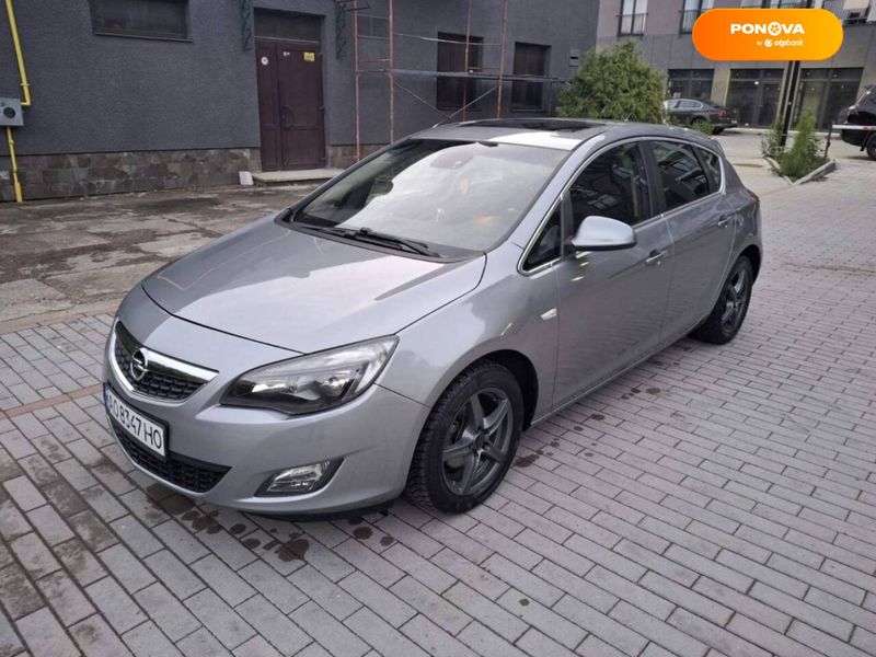 Opel Astra, 2010, Бензин, 1.4 л., 100 тыс. км, Хетчбек, Серый, Ужгород Cars-Pr-62068 фото