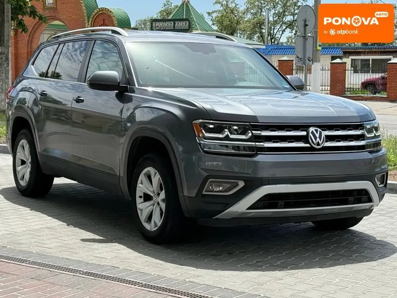 Volkswagen Atlas, 2017 г., Бензин, 173 тыс. км, Внедорожник / Кроссовер, Серый, Днепр (Днепропетровск) AT-10418598 фото
