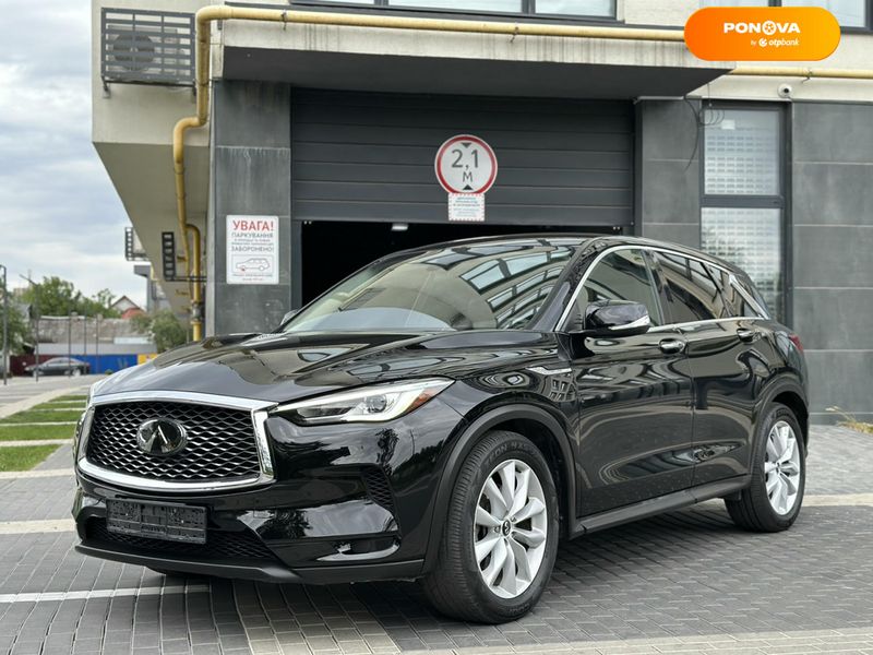 Infiniti QX50, 2018, Бензин, 1.99 л., 59 тис. км, Позашляховик / Кросовер, Чорний, Львів 51709 фото